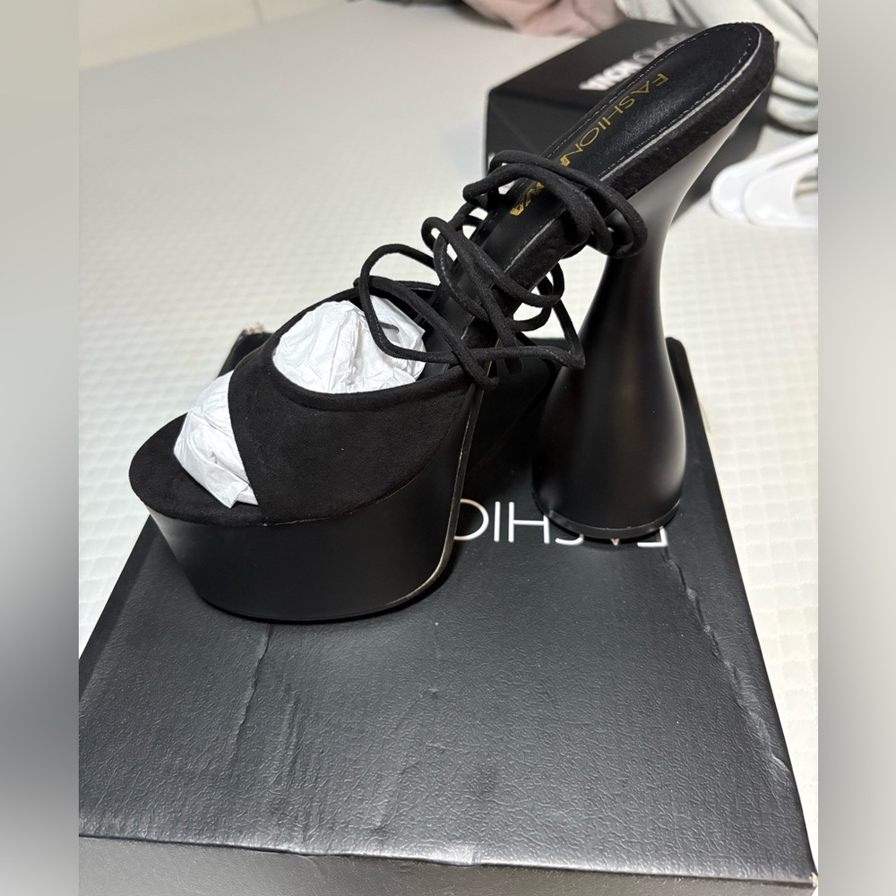 Black Women's Platform Heels